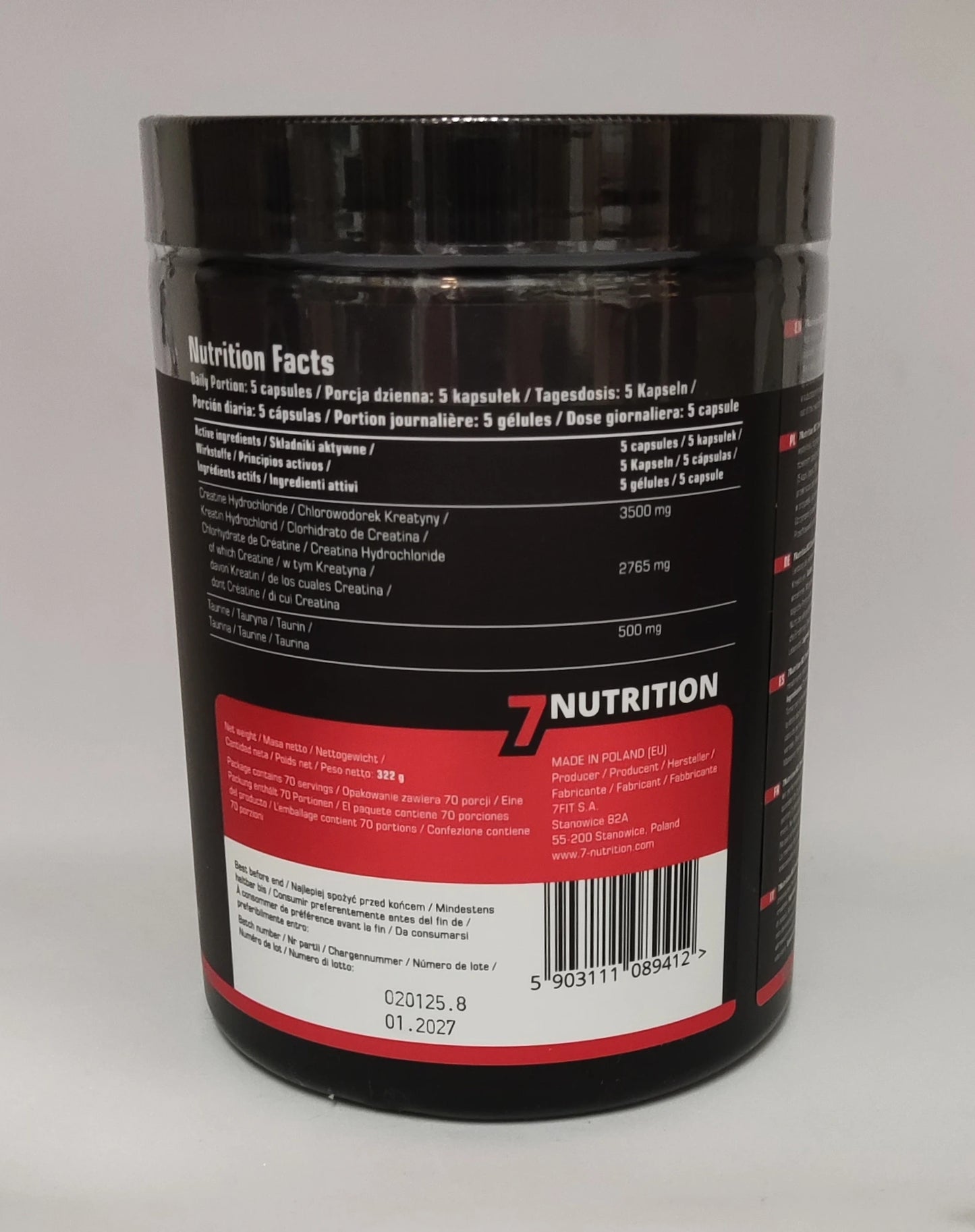 Creatin HCL 350 Kapseln