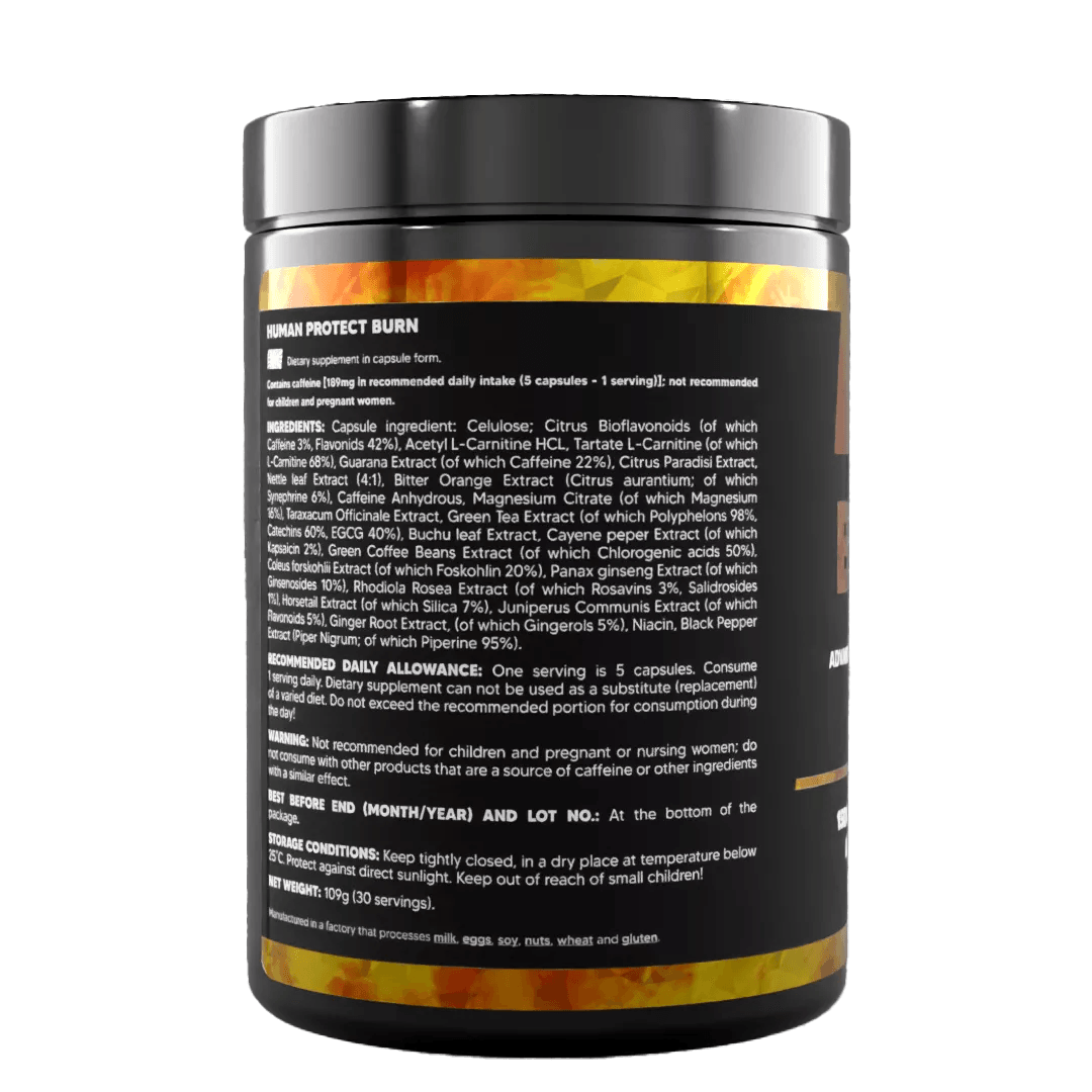 Human Protect BURN Stack - 30 Pak - trainings-booster.de