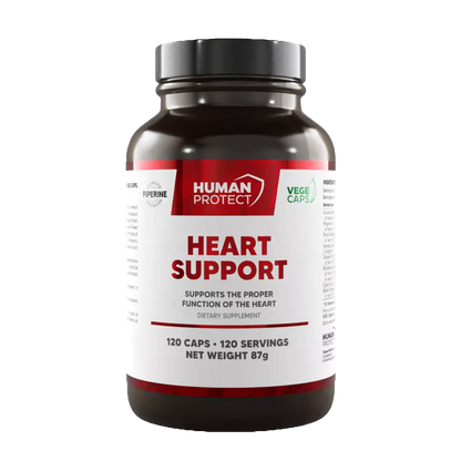 HUMAN PROTECT HEART SUPPORT – 120 VEGE CAPS. - trainings-booster.de