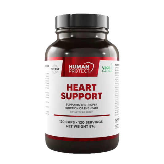 HUMAN PROTECT HEART SUPPORT – 120 VEGE CAPS. - trainings-booster.de