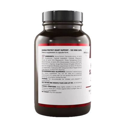 HUMAN PROTECT HEART SUPPORT – 120 VEGE CAPS. - trainings-booster.de