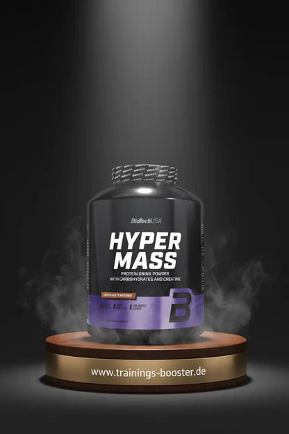 Hyper Mass Protein Drink Powder mit Kohlenhydraten und Kreatin, ideal für Muskelaufbau