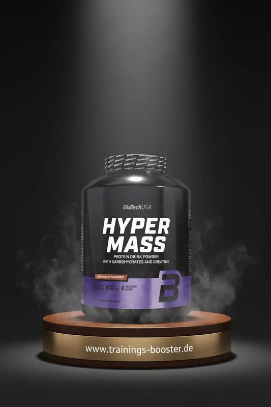 Hyper Mass Protein Drink Powder mit Kohlenhydraten und Kreatin, ideal für Muskelaufbau
