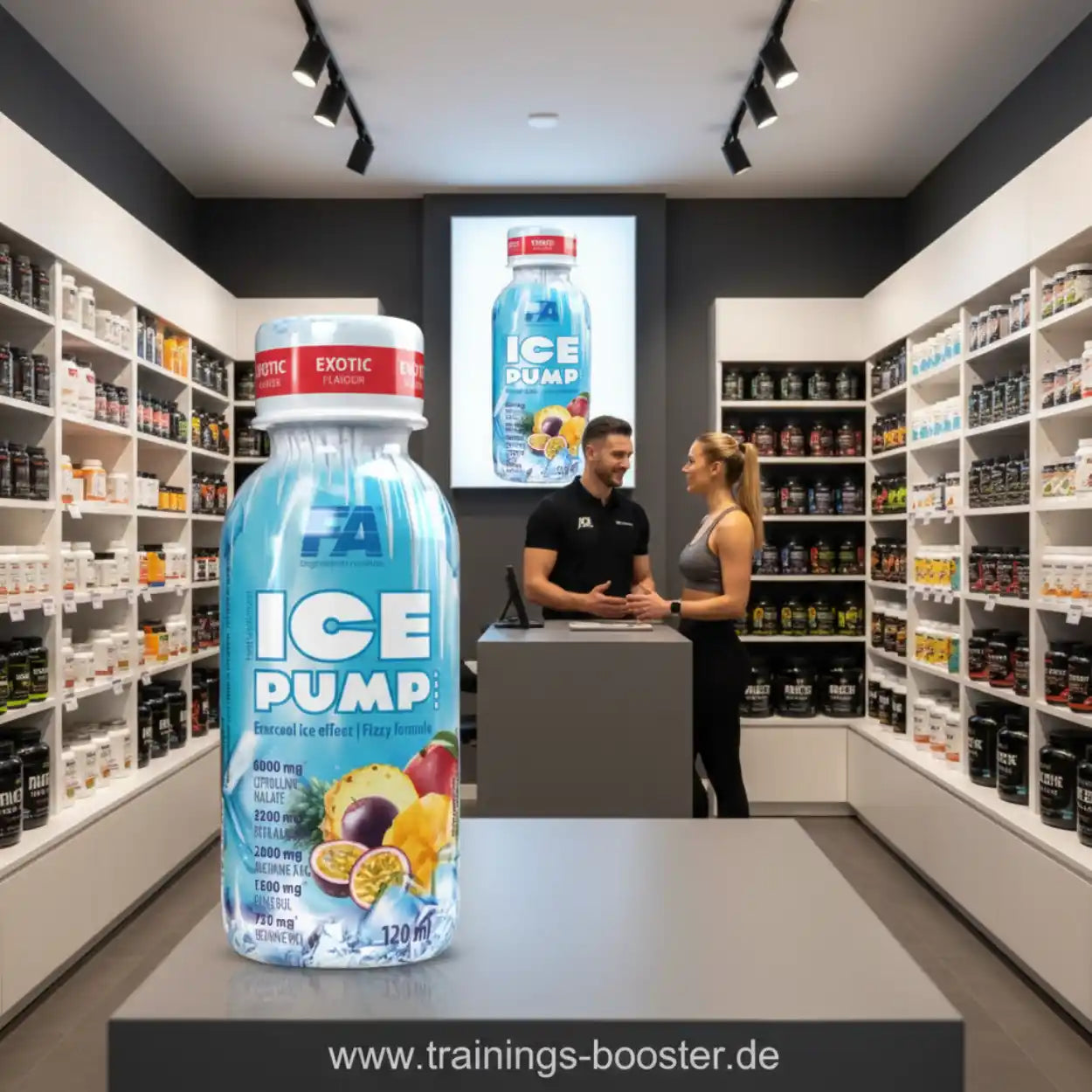 ICE PUMP Shot 120ml - trainings-booster.de
