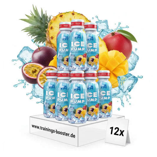 ICE PUMP Trainingsbooster Shot 12x120ml - trainings-booster.de