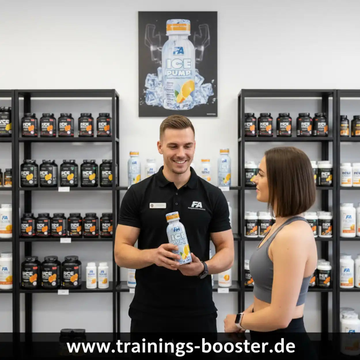 ICE PUMP Trainingsbooster Shot 12x120ml - trainings-booster.de
