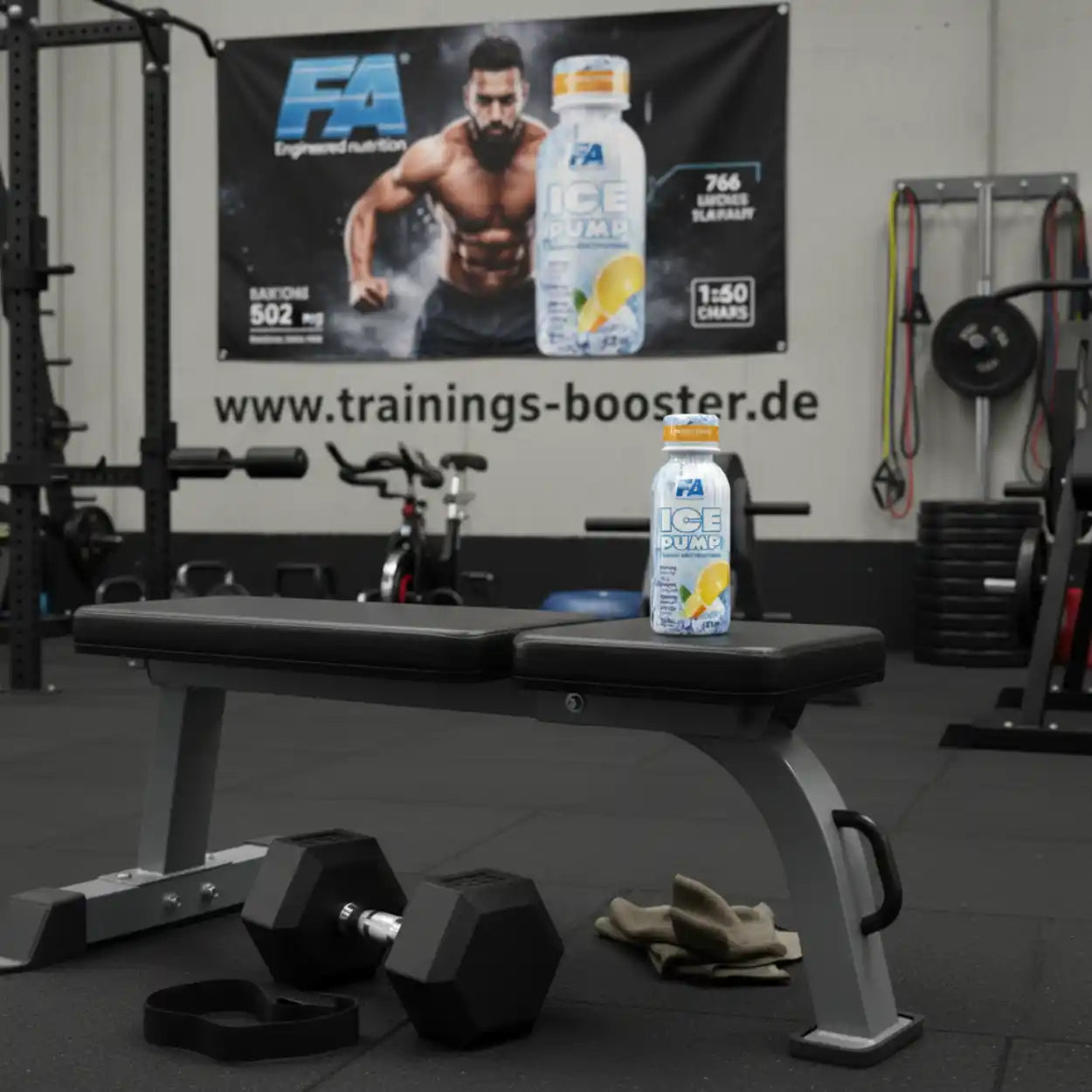 ICE PUMP Trainingsbooster Shot 12x120ml - trainings-booster.de