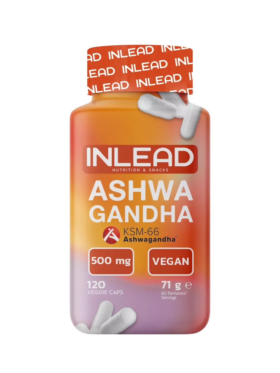 Inlead Ashwagandha KSM-66 120Caps. - trainings-booster.de