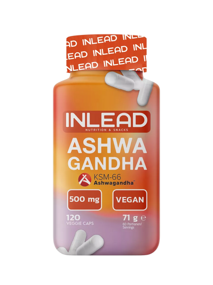 Inlead Ashwagandha KSM-66 120Caps. - trainings-booster.de