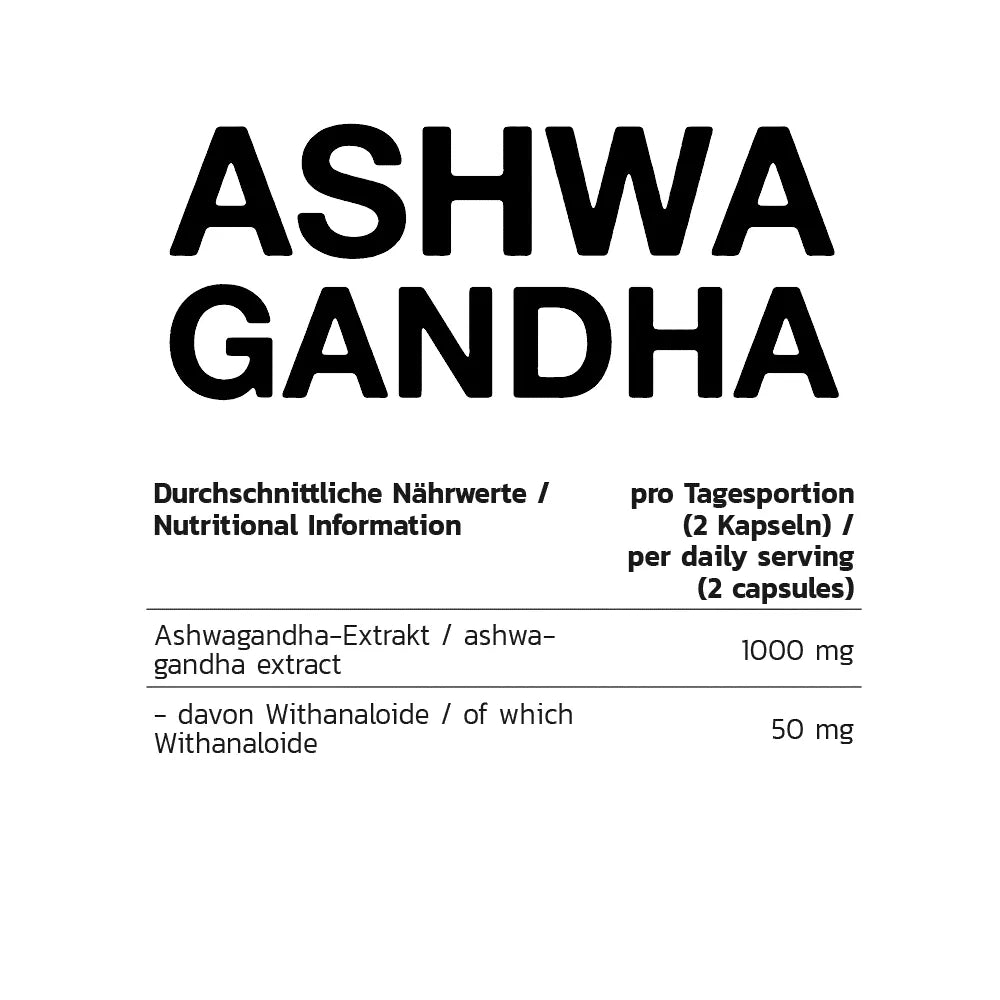 Inlead Ashwagandha KSM-66 120Caps. - trainings-booster.de