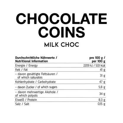 Inlead Chocolate Coins 150g - trainings-booster.de