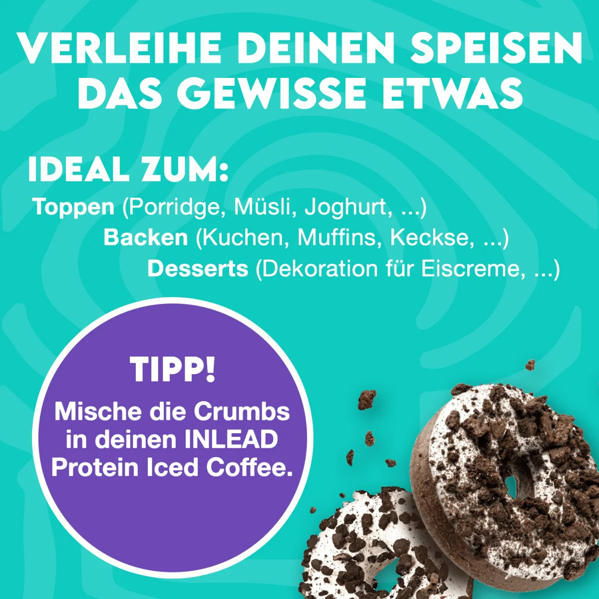 Inlead Cookie Crumbs 500g - trainings-booster.de