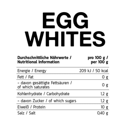 Inlead Egg Whites 500g - trainings-booster.de