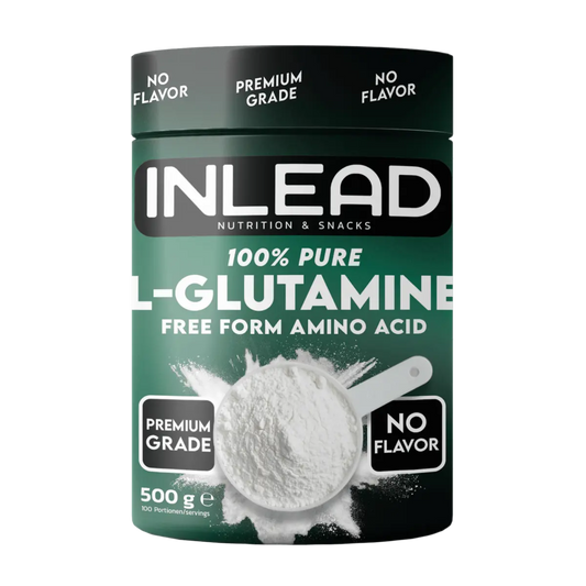 Dose L-Glutamin Pulver 500g, geschmacksneutral, Premium Aminosäure Supplement