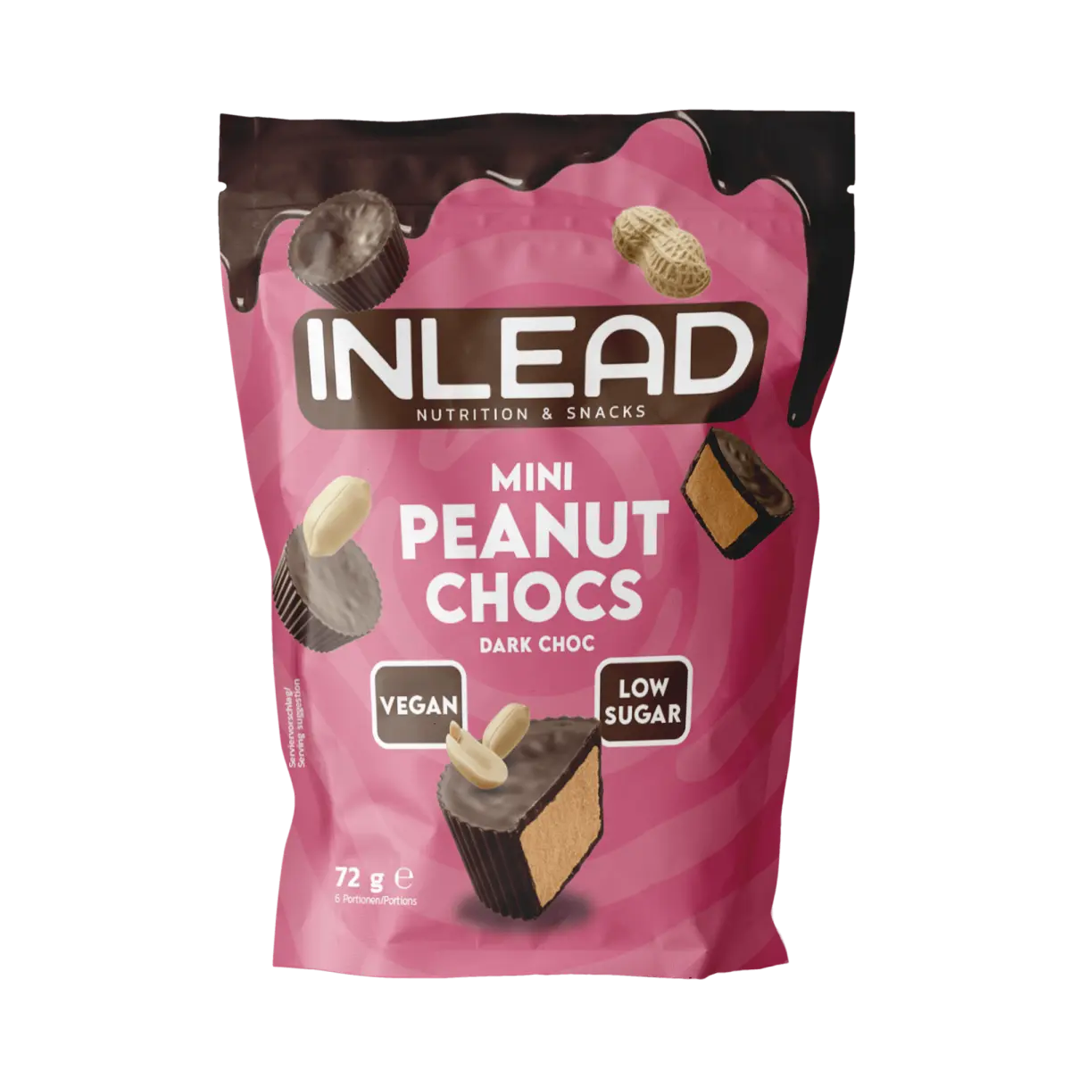 Inlead Mini Peanut Chocs 72g - trainings-booster.de
