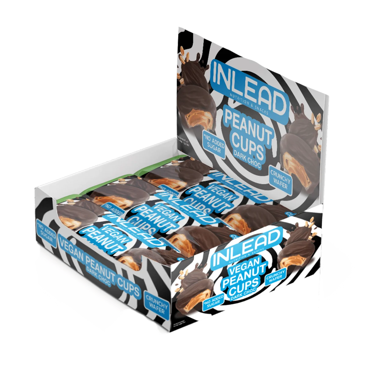 Inlead Peanut Cups 15x50g - trainings-booster.de