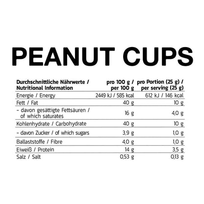 Inlead Peanut Cups 50g - trainings-booster.de