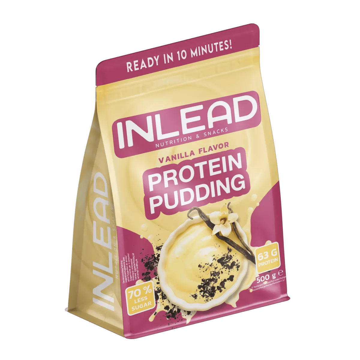 Inlead Protein Pudding 500 g Vanilla - trainings-booster.de