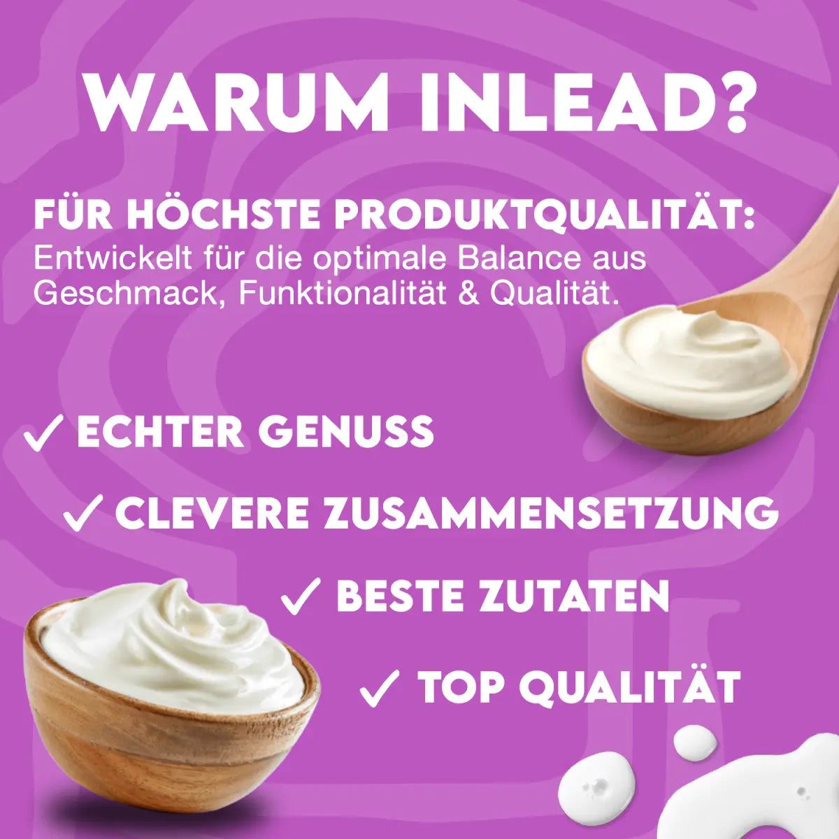 Inlead Protein Sahne 500g