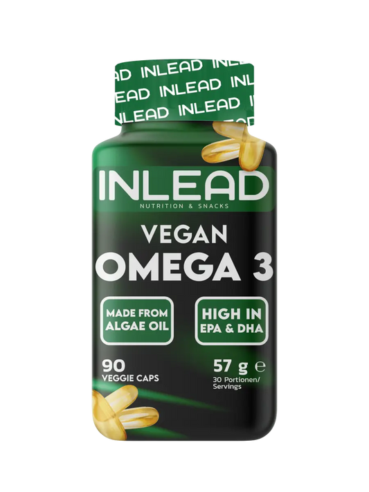 Vegan Omega 3 Kapseln aus Algenöl, reich an EPA & DHA, 90 Veggie Caps für Sport und Ernährung