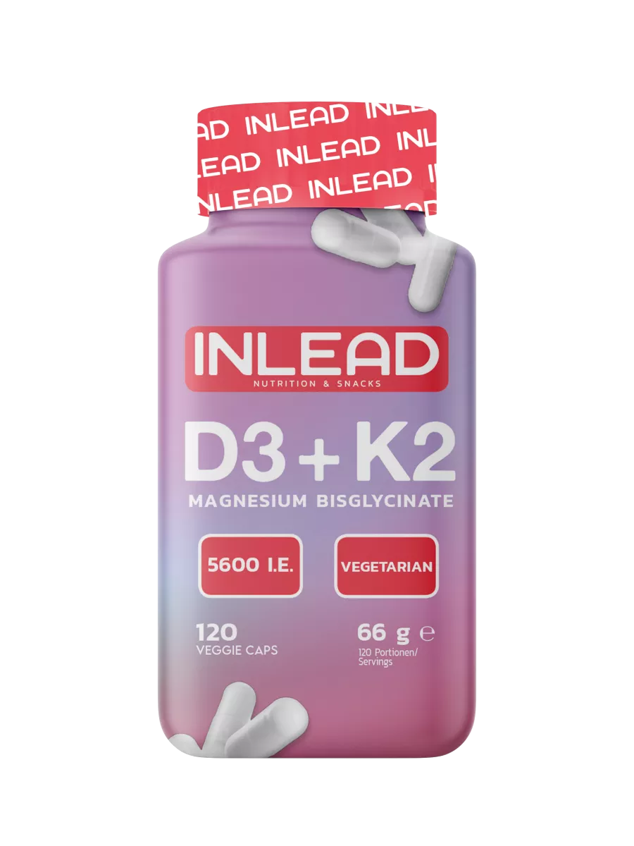 Inlead Vitamin D3 + K2 + Magnesium 120 Caps - trainings-booster.de
