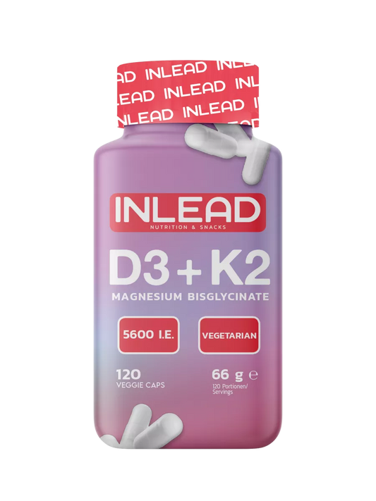 Inlead Vitamin D3 + K2 + Magnesium 120 Caps - trainings-booster.de