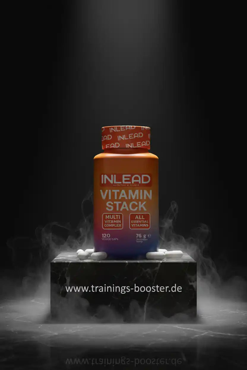 INLEAD Vitamin Stack Multi Vitamin Complex mit allen essentiellen Vitaminen, 120 Veggie Caps
