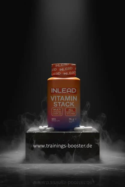 INLEAD Vitamin Stack Multi Vitamin Complex mit allen essentiellen Vitaminen, 120 Veggie Caps