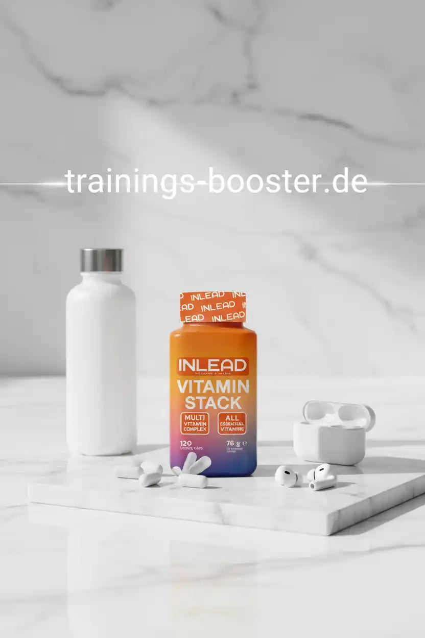 INLEAD Vitamin Stack mit Multi-Vitamin-Komplex und essentiellen Vitaminen für Sport und Fitness