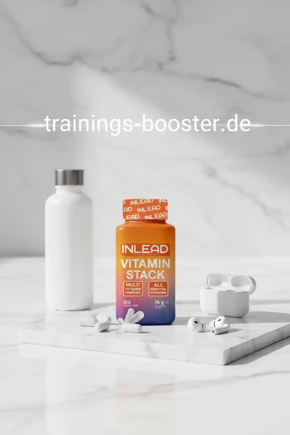 INLEAD Vitamin Stack mit Multi-Vitamin-Komplex und essentiellen Vitaminen für Sport und Fitness