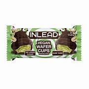 Inlead Wafer Cups 15x50g Vegan Pistachio Dark Choc - trainings-booster.de