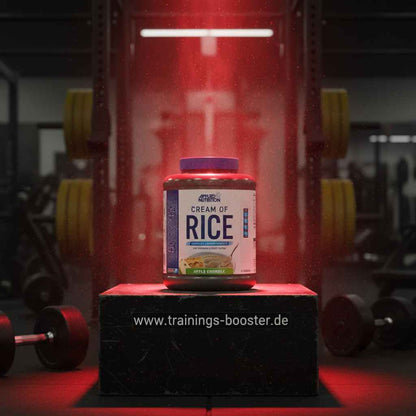 Cream of Rice von Applied Nutrition, Apfel-Zimt-Geschmack, ideal für Sportler und Fitness-Enthusiasten