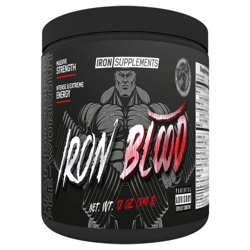 Iron Blood Pre-Workout Booster 340g - trainings-booster.de