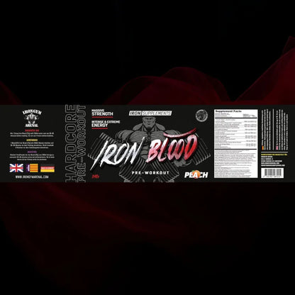 Iron Blood Pre-Workout Booster 340g - trainings-booster.de