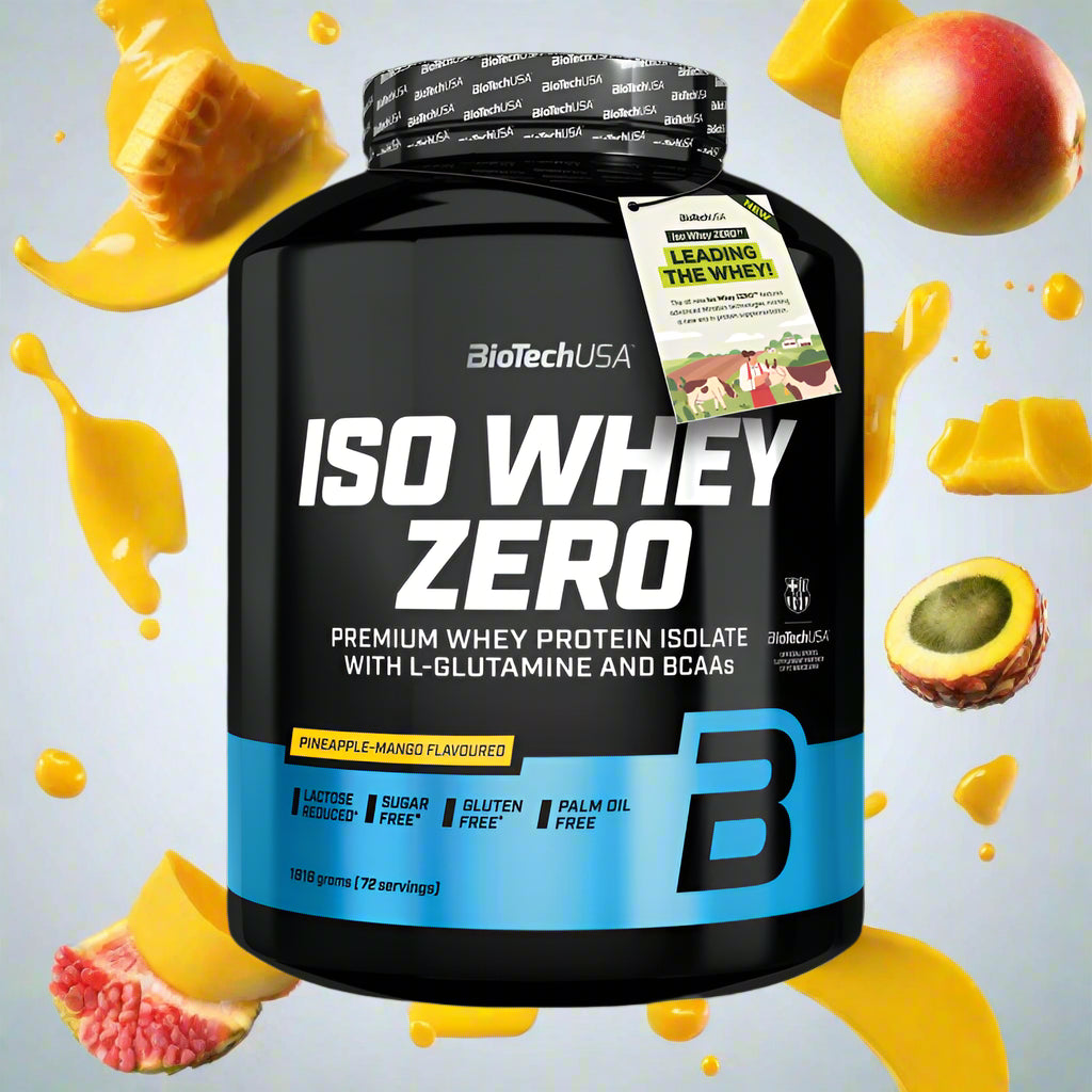 Iso Whey Zero Protein Pulver 1816g - trainings-booster.de