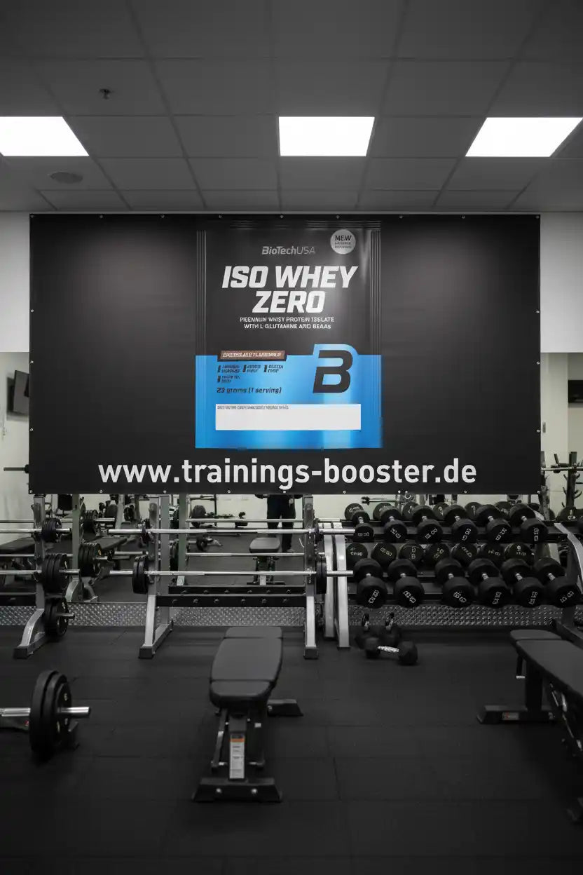 ISO WHEY ZERO Proteinisolat im Fitnessstudio – ideal für Muskelaufbau und Training