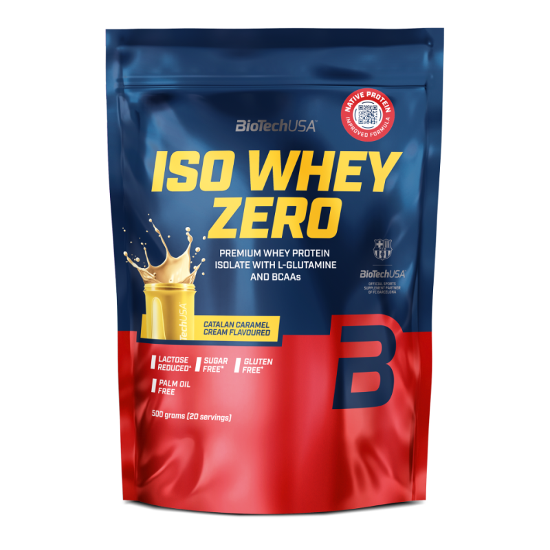 Iso Whey Zero Protein Pulver 454g - trainings-booster.de