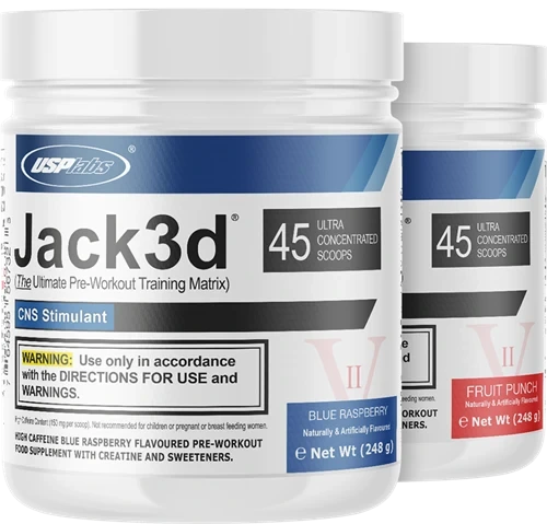 JaCK3D ADVANCED Pre Workout Booster 248g - trainings-booster.de