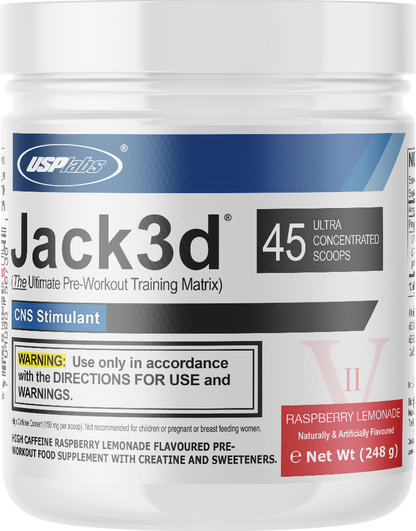 JaCK3D ADVANCED Pre Workout Booster 248g - trainings-booster.de