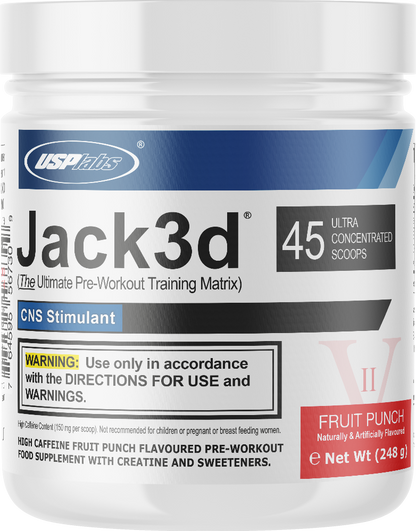 JaCK3D ADVANCED Pre Workout Booster 248g - trainings-booster.de