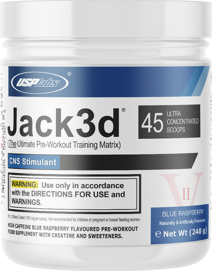 JaCK3D ADVANCED Pre Workout Booster 248g - trainings-booster.de