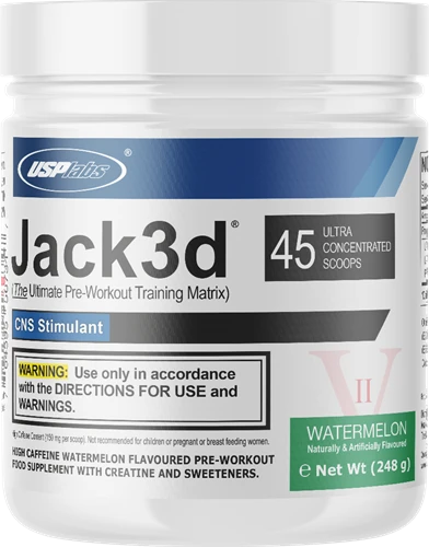 JaCK3D ADVANCED Pre Workout Booster 248g - trainings-booster.de