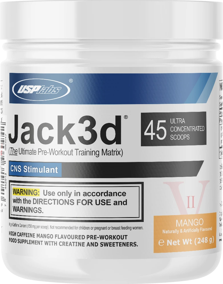 JaCK3D ADVANCED Pre Workout Booster 248g - trainings-booster.de