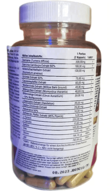 Jungel Girl Burner für Frauen 120 Kapseln - trainings-booster.de