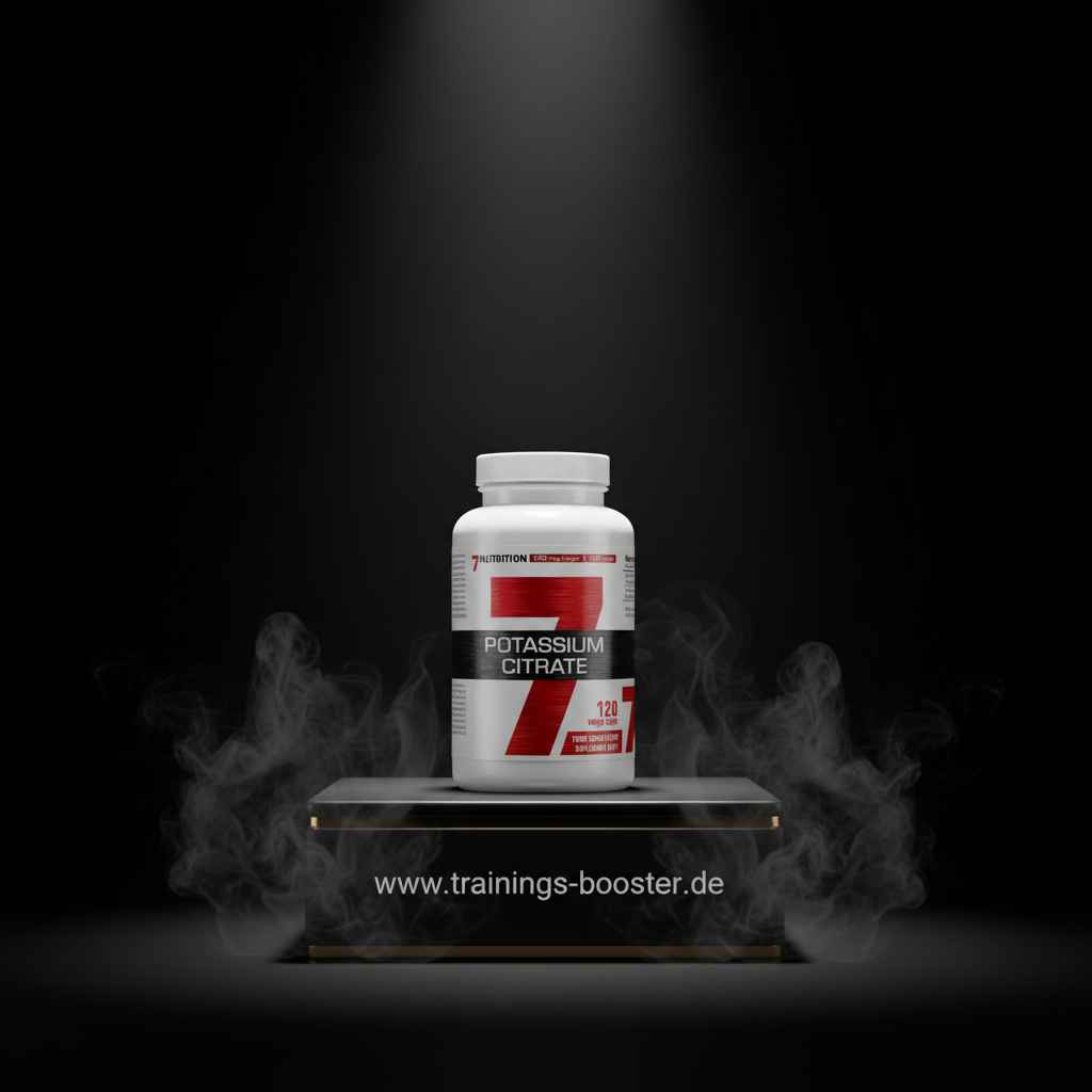 Potassium Citrate Kapseln von 7Nutrition – Nahrungsergänzung für Sportler mit 120 Veggie Caps