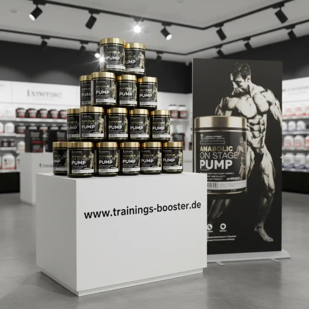 Kevin Levrone Anabolic On Stage Pump Booster 313g - trainings-booster.de