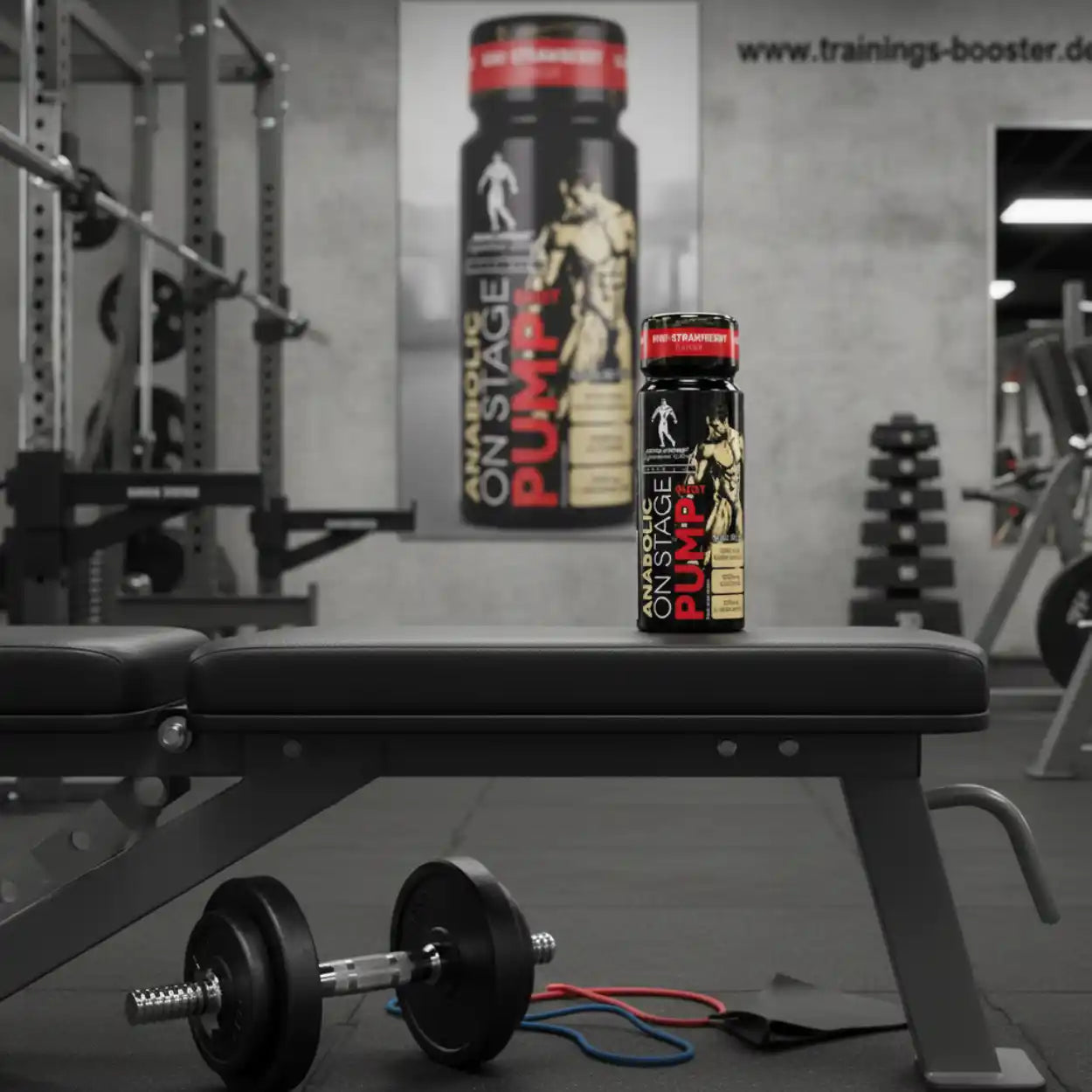Kevin Levrone Anabolic ON STAGE PUMP SHOTS 12x60ml - trainings-booster.de