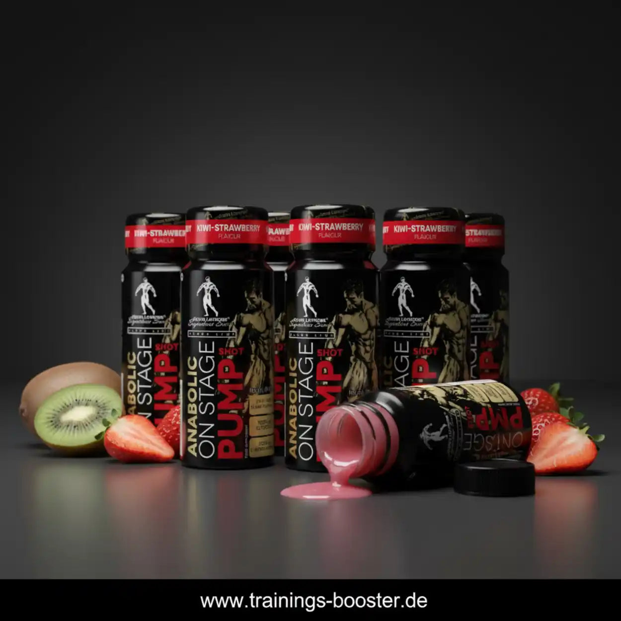 Kevin Levrone Anabolic ON STAGE PUMP SHOTS 12x60ml - trainings-booster.de