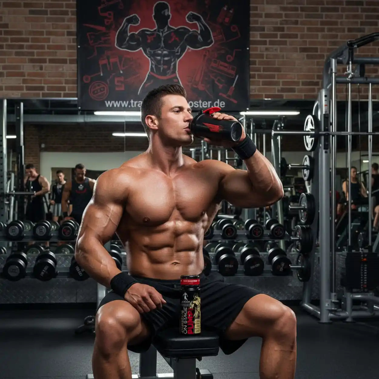 Kevin Levrone Anabolic ON STAGE PUMP SHOTS 12x60ml - trainings-booster.de