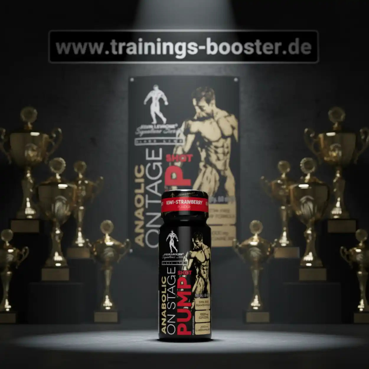 Kevin Levrone® Anabolic ON STAGE PUMP SHOTS 24x60ml - trainings-booster.de